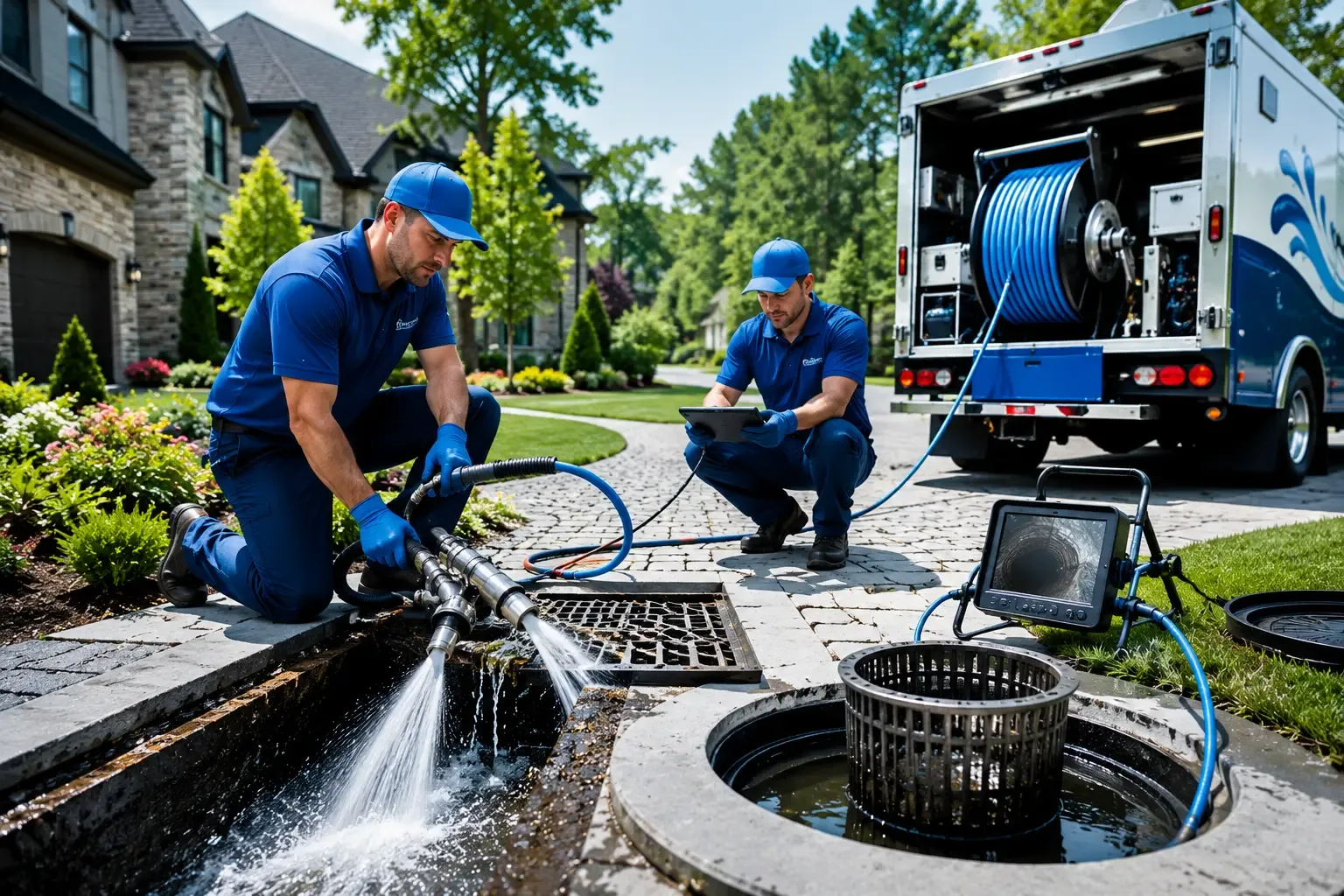 Local outdoor drain cleaning professionals in Hamptonville, NC